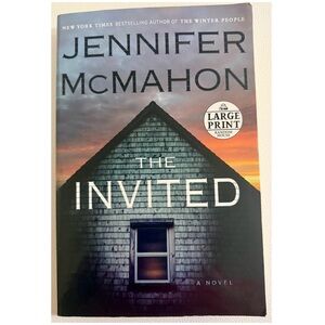 The Invited Jennifer McMahon LARGE PRINT Softcover Random House Thriller Horror